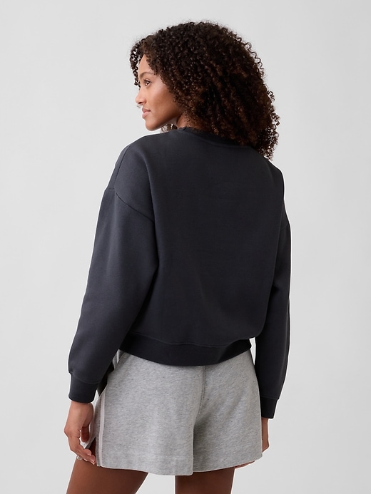 Image number 2 showing, Peanuts Oversized Wedge Crewneck Sweatshirt