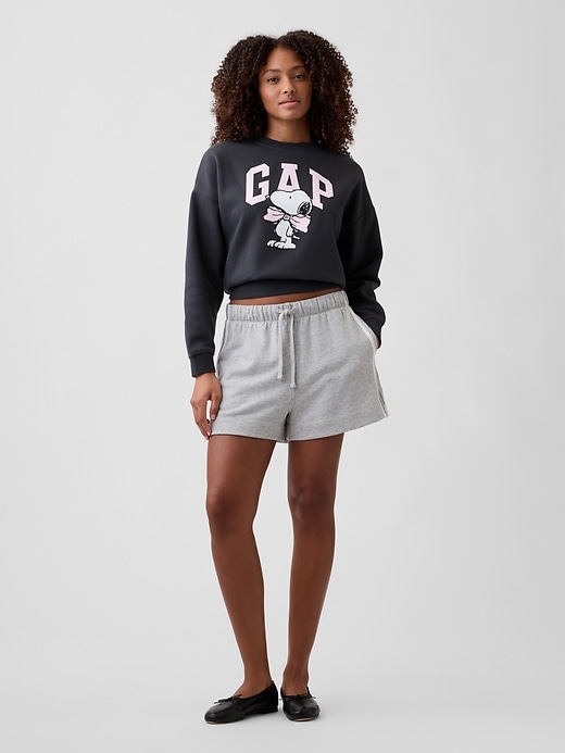 Image number 3 showing, Peanuts Oversized Wedge Crewneck Sweatshirt