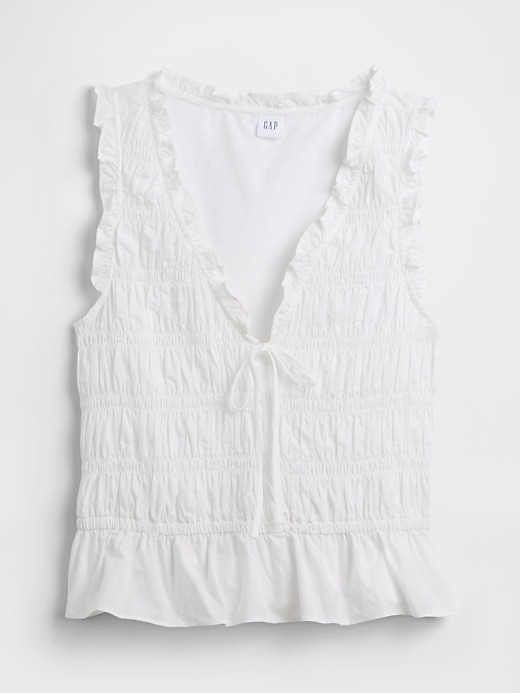 Image number 5 showing, Smocked Sleeveless Top