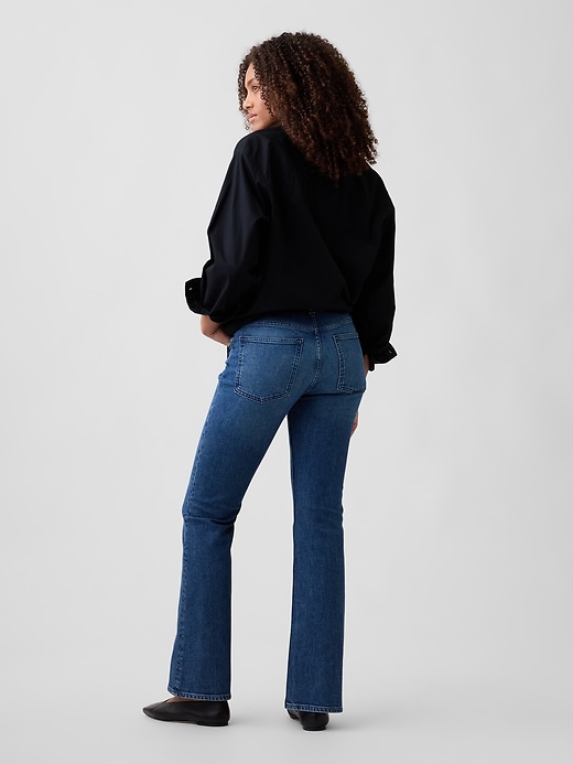 Image number 4 showing, Mid Rise Baby Boot Jeans
