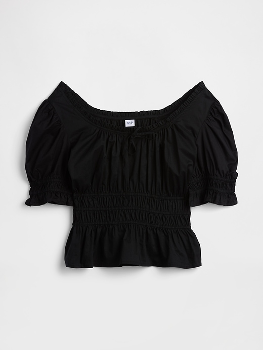 Smocked Puff Sleeve Top | Gap Factory