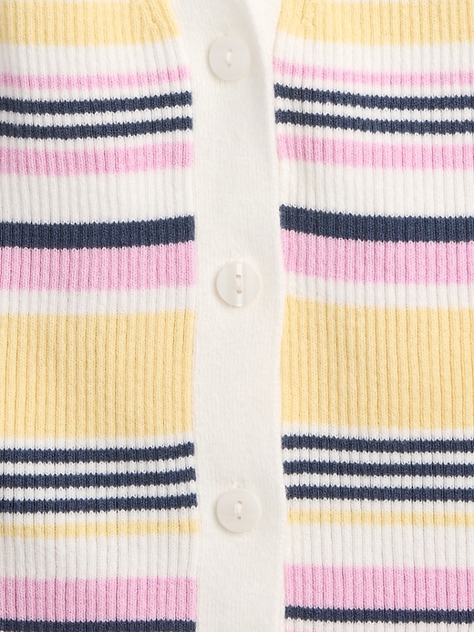 Image number 4 showing, Sleeveless Halter Button-Up Sweater