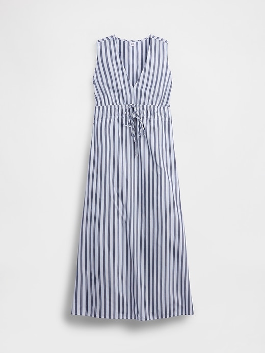 Image number 6 showing, Sleeveless Tie-Front Maxi Dress
