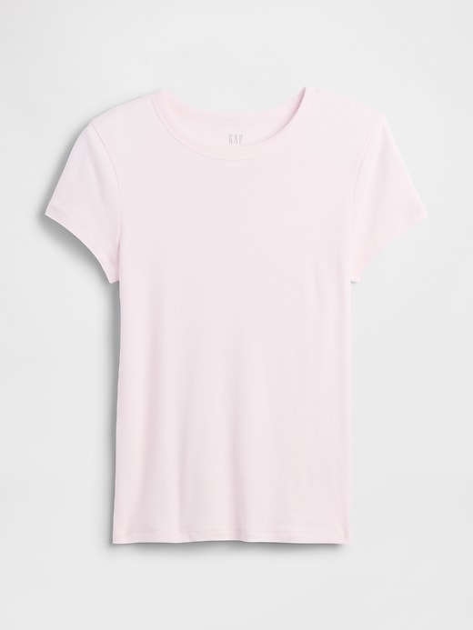 Image number 5 showing, Modern Ribbed Crewneck T-Shirt