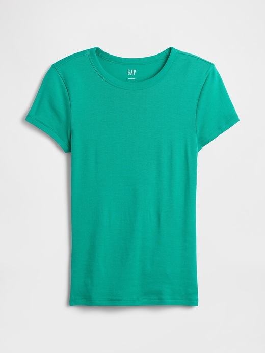 Image number 5 showing, Modern Ribbed Crewneck T-Shirt