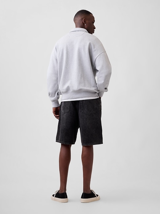 Image number 2 showing, 9" SuperSoft Loose Denim Shorts