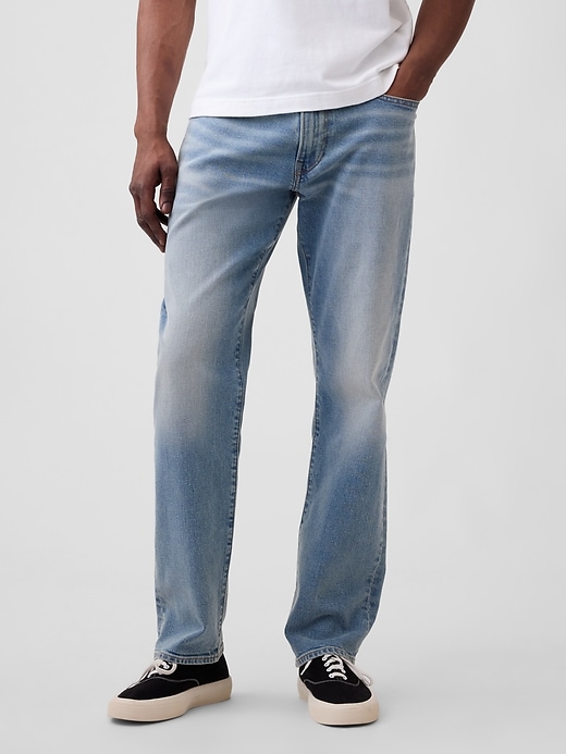 Image number 3 showing, GapFlex Straight Jeans