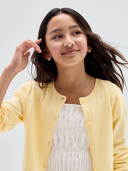 Image number 4 showing, Kids Crewneck Cardigan