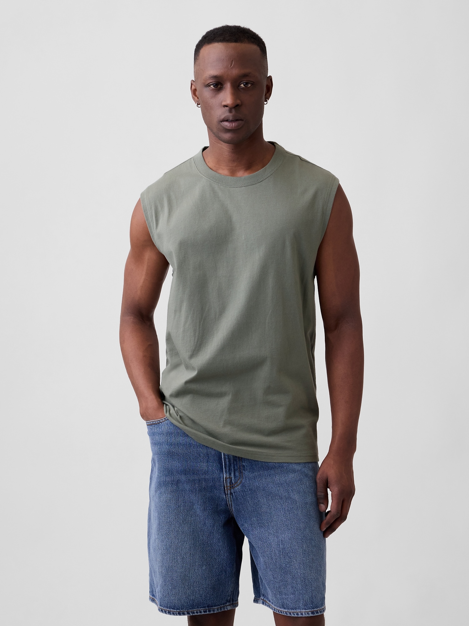 Everyday Soft Relaxed Muscle Tank Top