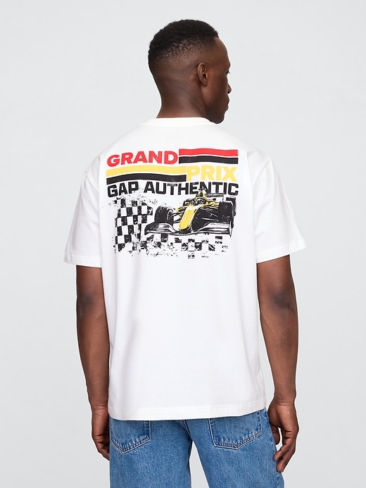 Image number 1 showing, Everyday Soft Relaxed Graphic T-Shirt