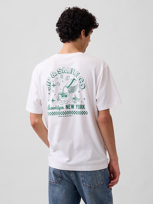 Image number 1 showing, Everyday Soft Relaxed Graphic T-Shirt