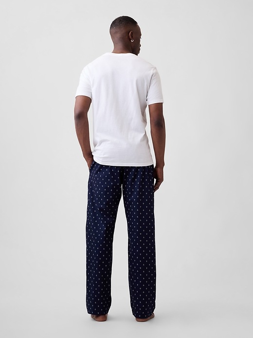Image number 2 showing, Relaxed Poplin PJ Pants