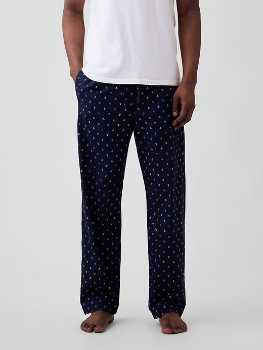 Image number 3 showing, Relaxed Poplin PJ Pants