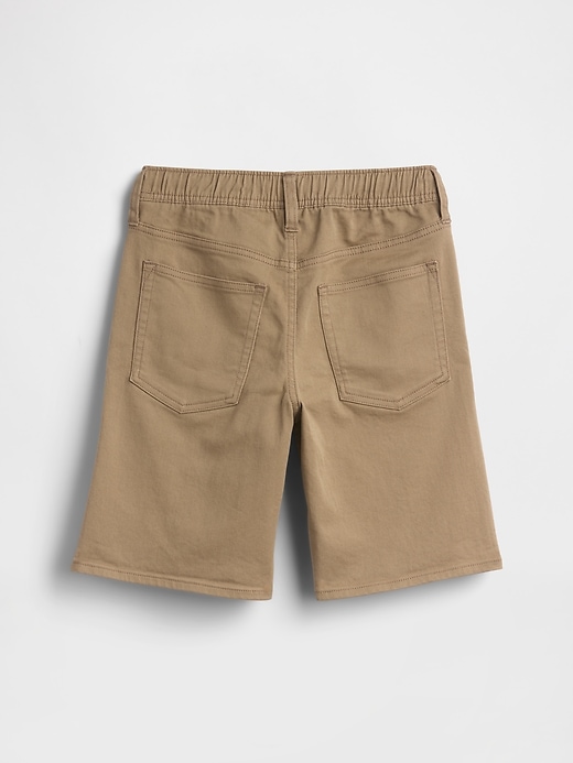 Image number 2 showing, Kids Pull-On Loose Denim Shorts