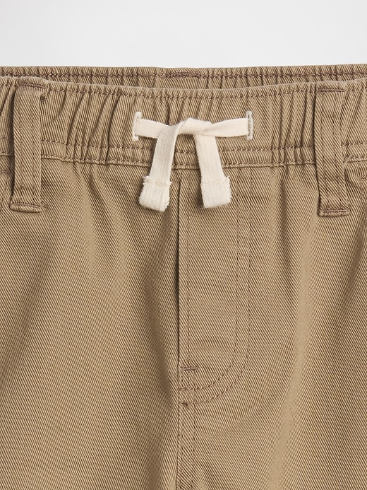 Image number 3 showing, Kids Pull-On Loose Denim Shorts