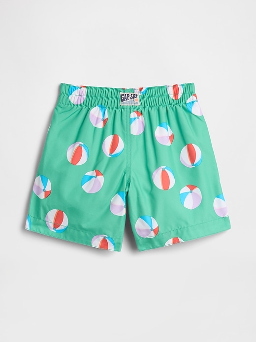 Image number 2 showing, babyGap Print Swim Trunks