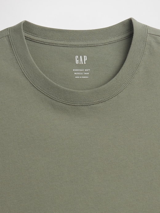 Image number 4 showing, Everyday Soft Relaxed Muscle Tank Top