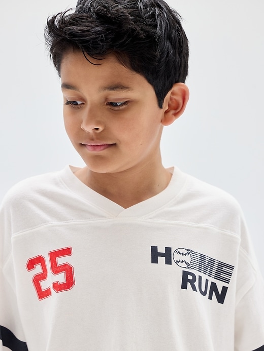 Image number 4 showing, Kids Oversized Soccer T-Shirt