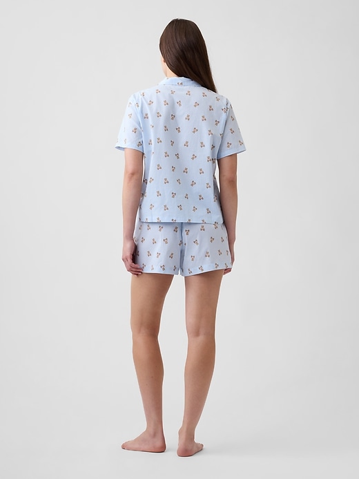 Image number 2 showing, Poplin PJ Shorts