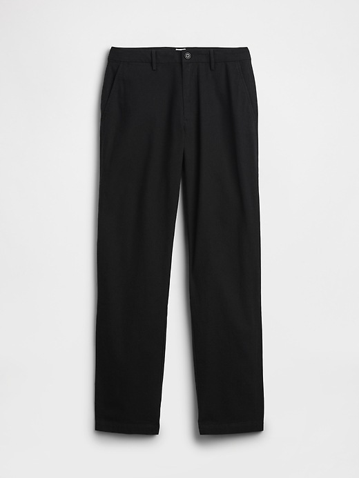 Image number 6 showing, Straight Linen-Blend Pants