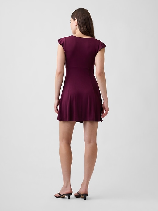 Image number 2 showing, V-Neck Mini Dress