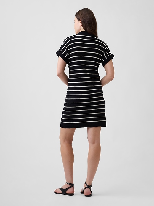 Image number 2 showing, Polo Sweater Mini Dress