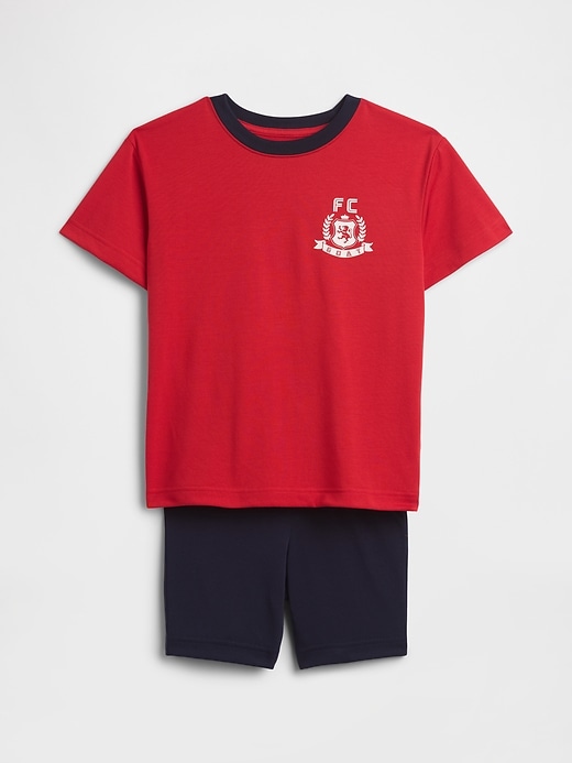 Image number 1 showing, Kids 100% Recycled Sport PJ Set