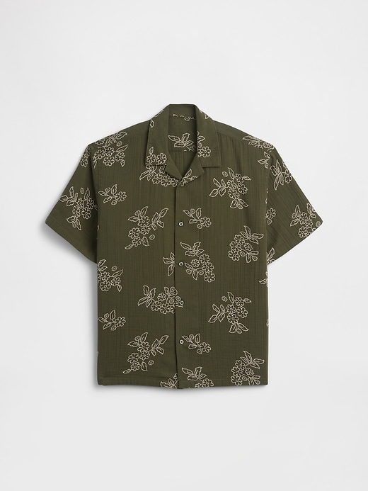 Image number 1 showing, Kids Textured Vacay Shirt