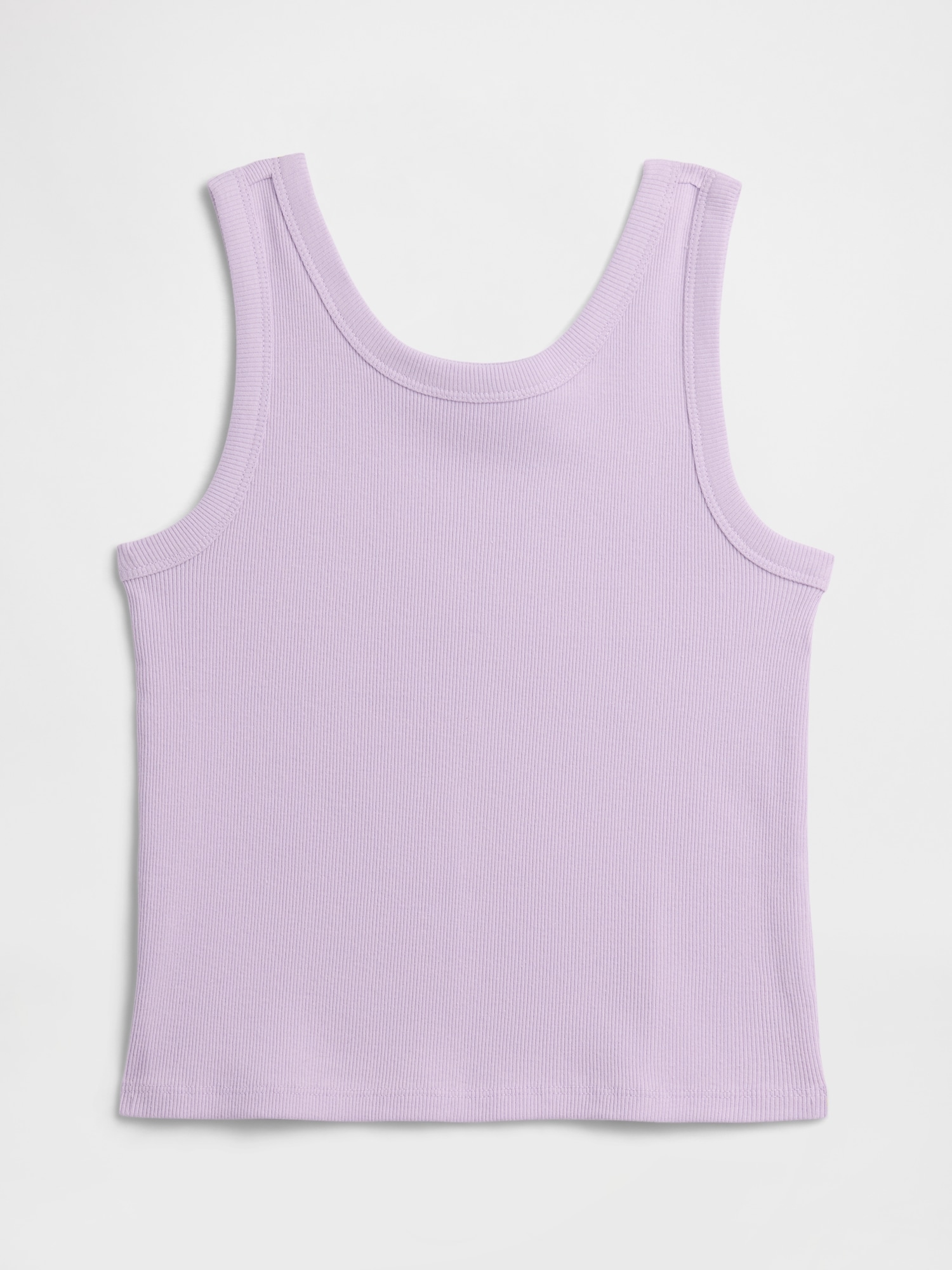 Kids Ribbed Tank Top