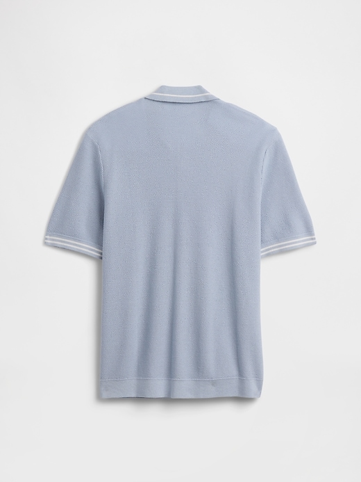 Image number 2 showing, Kids Relaxed Sweater Polo Shirt