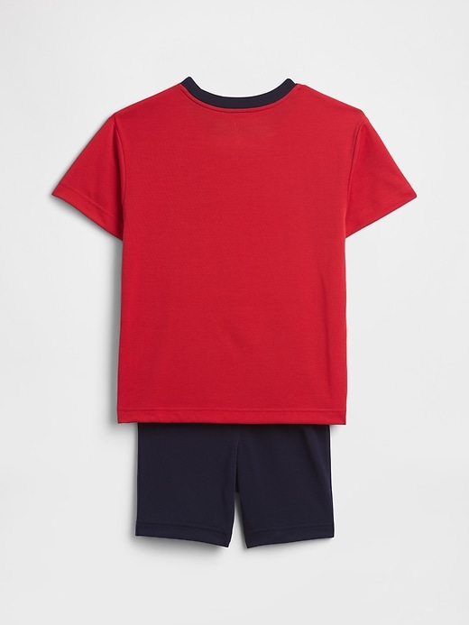 Image number 2 showing, Kids 100% Recycled Sport PJ Set