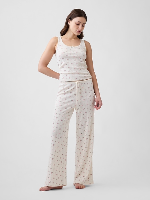 Image number 3 showing, Pointelle PJ Tank Top