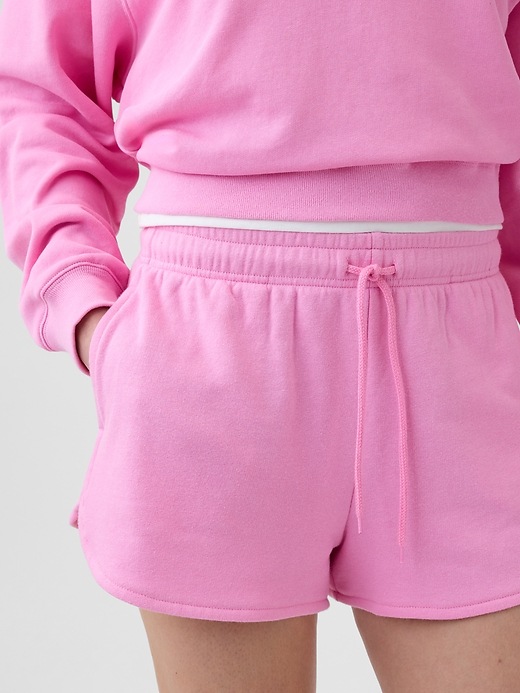 Image number 4 showing, Relaxed French Terry Dolphin Shorts