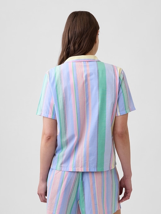 Image number 2 showing, Poplin PJ Shirt