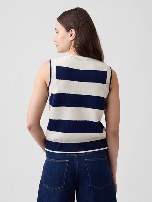 Image number 2 showing, Sleeveless Button-Up Sweater