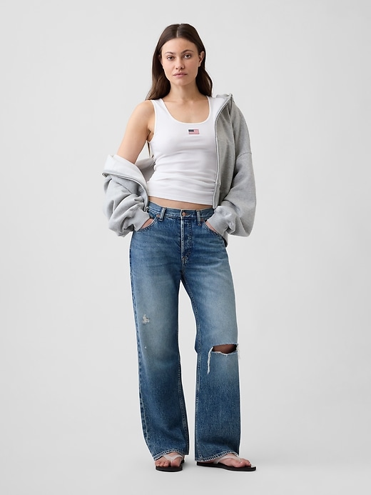 Image number 3 showing, Gap Logo Ribbed Tank Top