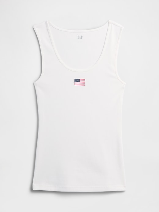 Image number 5 showing, Gap Logo Ribbed Tank Top
