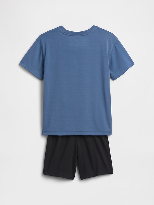 Image number 2 showing, Kids 100% Recycled Sport PJ Set