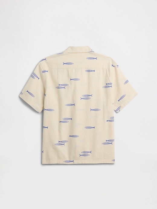 Image number 2 showing, Kids Textured Vacay Shirt