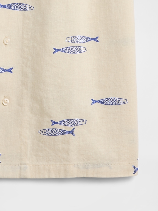 Image number 3 showing, Kids Textured Vacay Shirt
