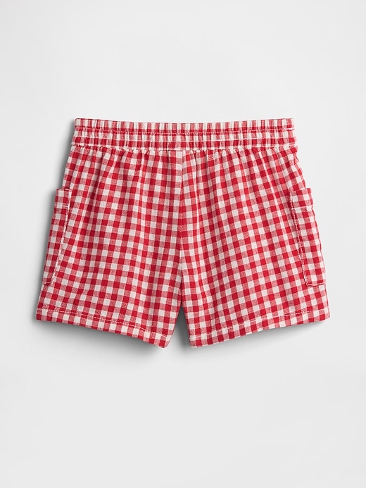 Image number 2 showing, babyGap Pull-On Linen-Blend Cargo Shorts