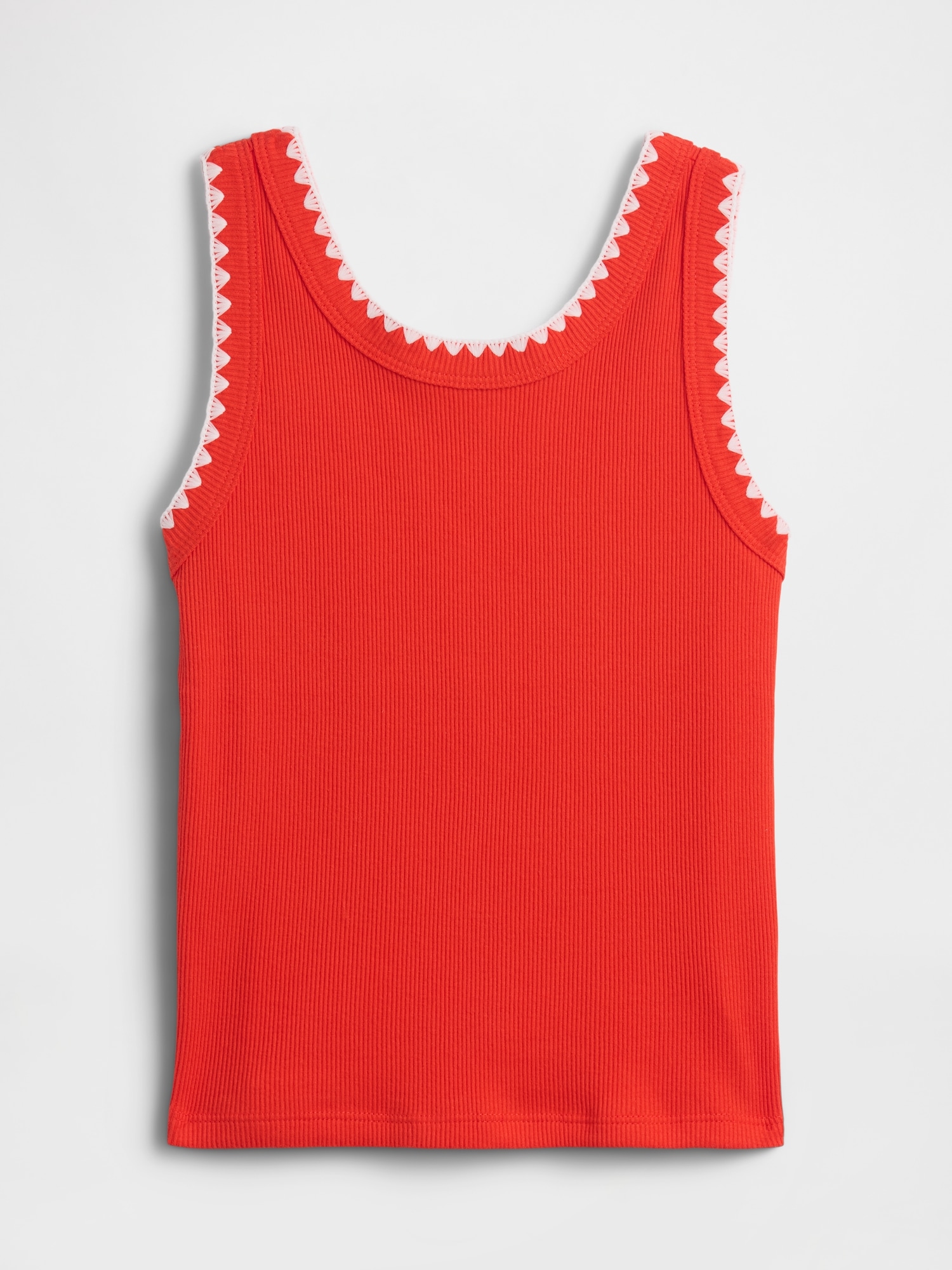 Kids Ribbed Tank Top