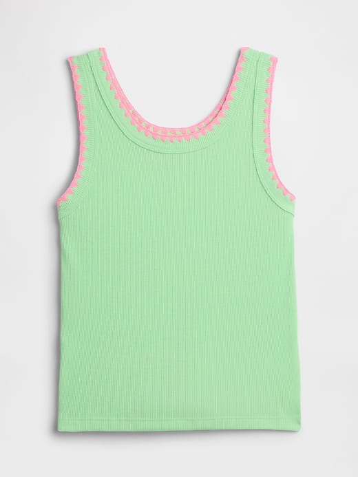 Image number 1 showing, Kids Ribbed Tank Top