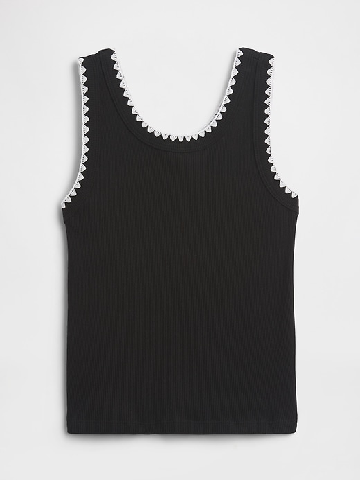 Image number 1 showing, Kids Ribbed Tank Top