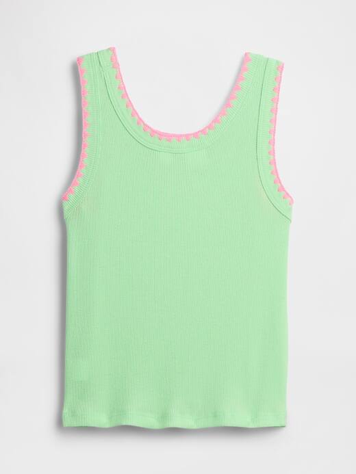 Image number 2 showing, Kids Ribbed Tank Top