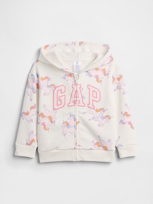 Image number 1 showing, babyGap Logo Zip Hoodie