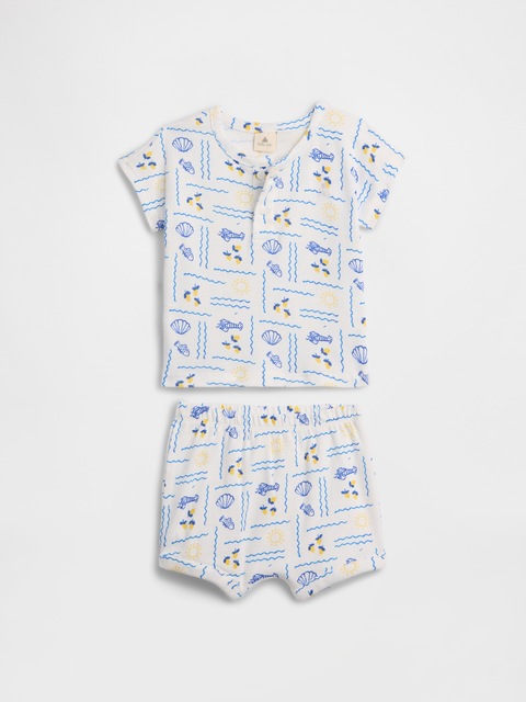 Baby Two-Piece Graphic Outfit Set
