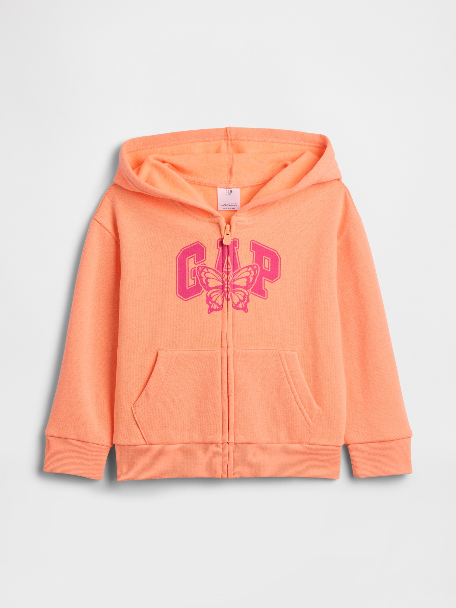 babyGap Logo Zip Hoodie