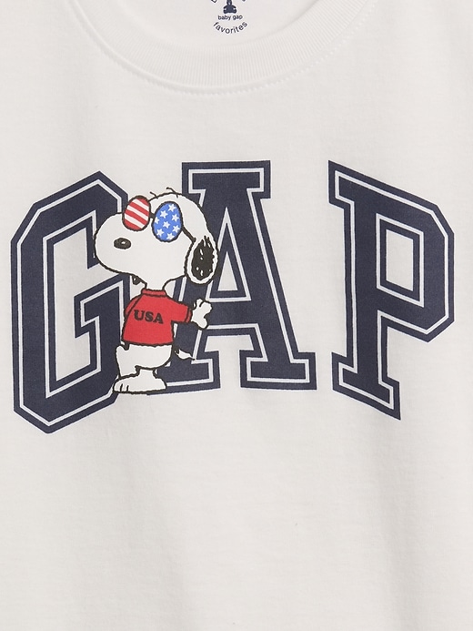 Image number 3 showing, babyGap Peanuts Logo T-Shirt