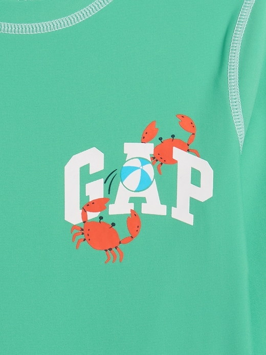 Image number 3 showing, babyGap Graphic Rash Guard